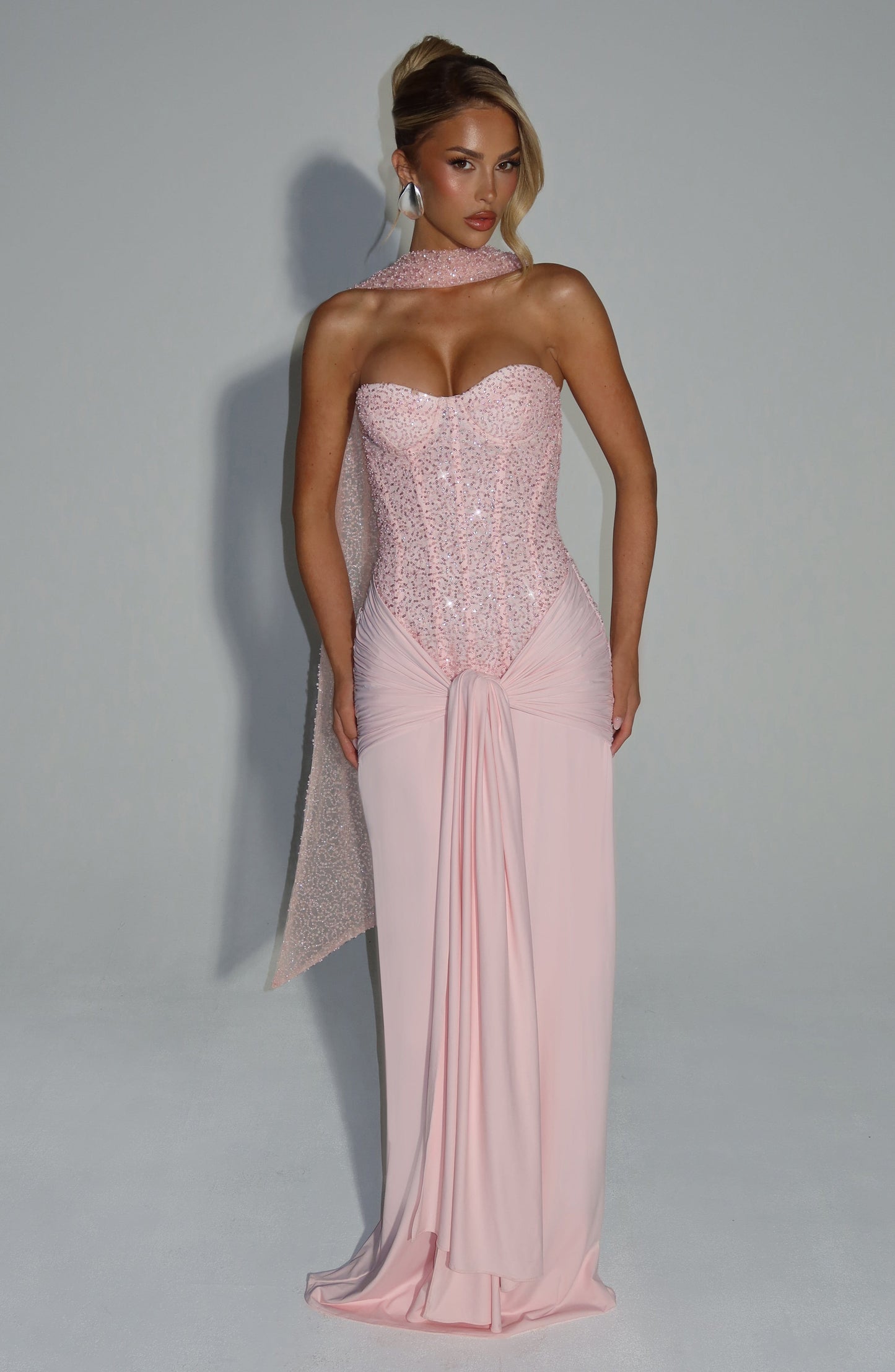 Vestido Maxi de Verano Sophia Blush