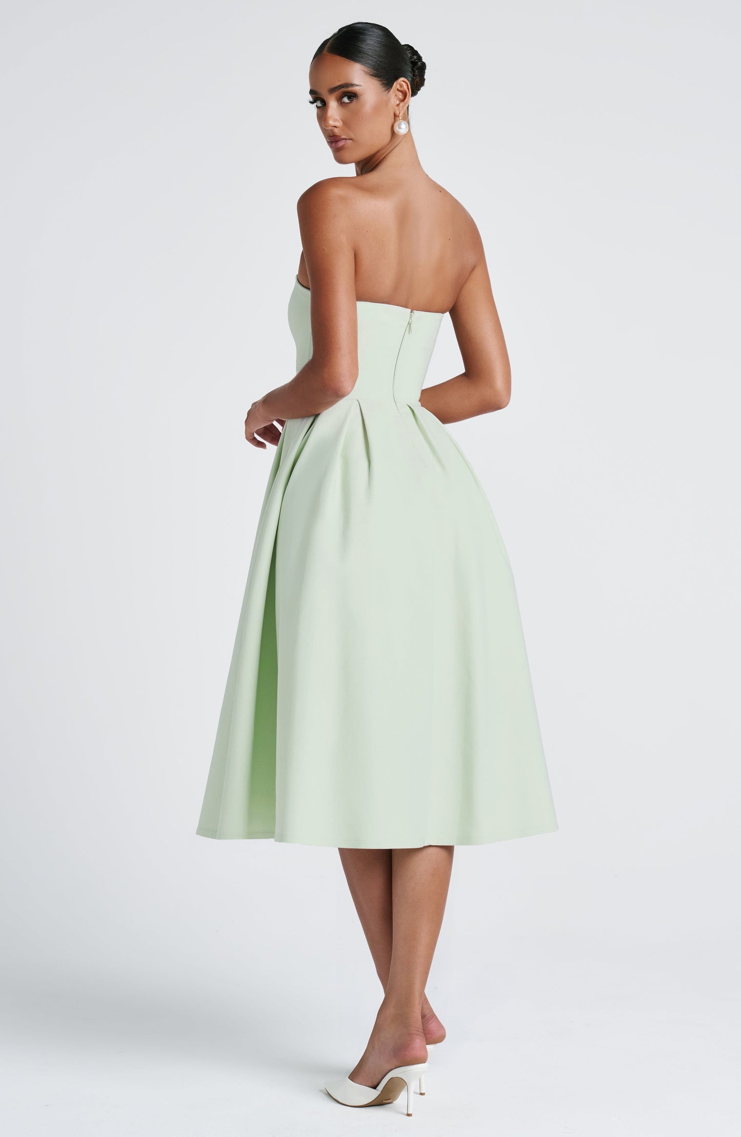 Vestido midi Sophia Mint - Perfecto para el verano