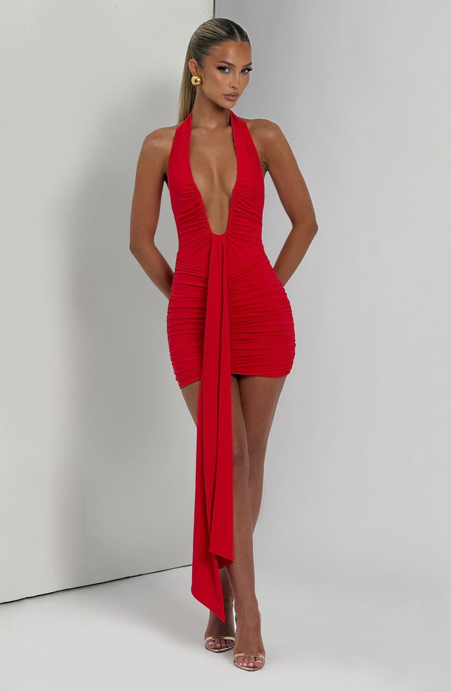 Minivestido rojo Sophia - Perfecto para el verano