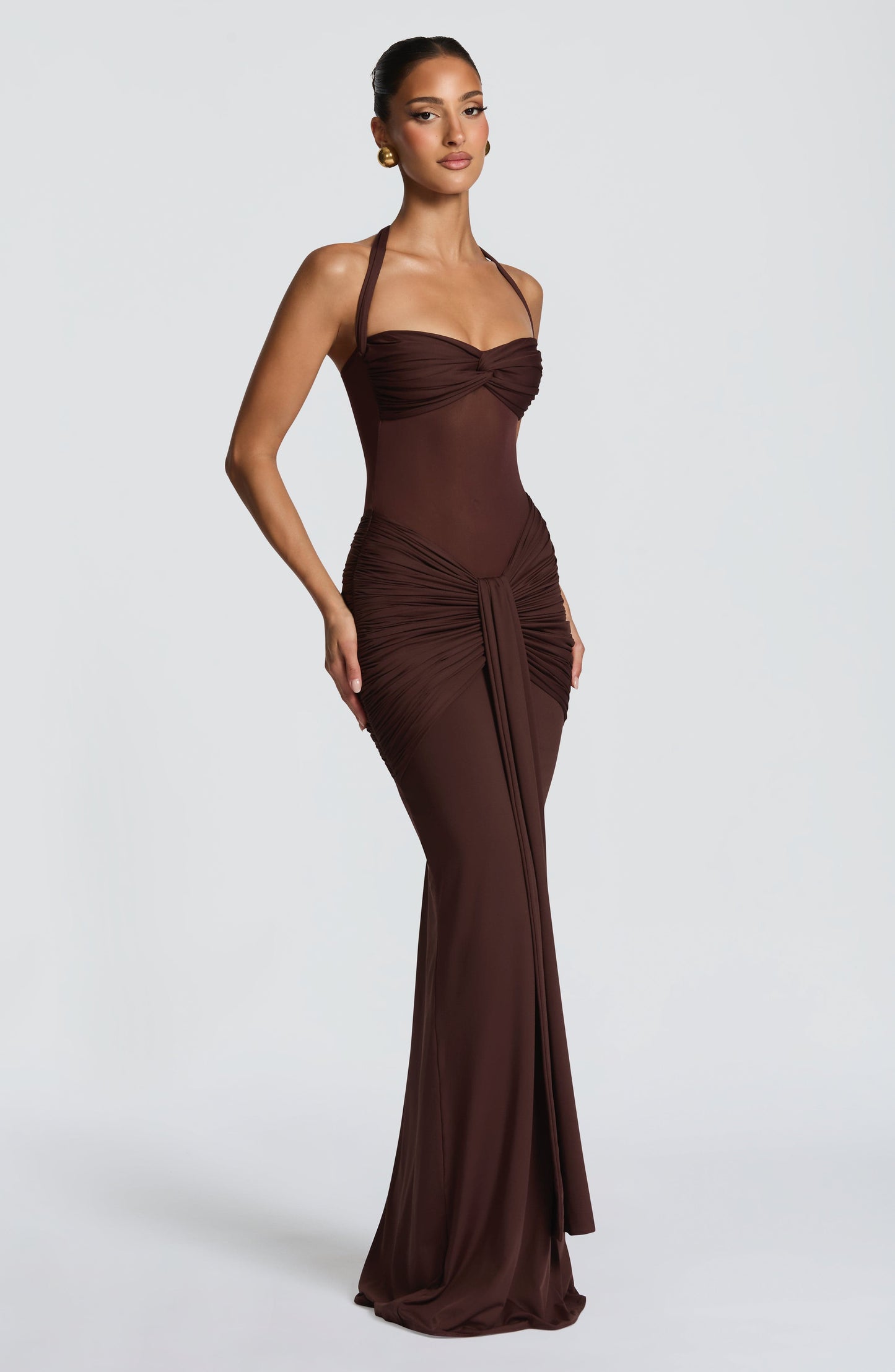 Vestido de verano largo Sophia Plum