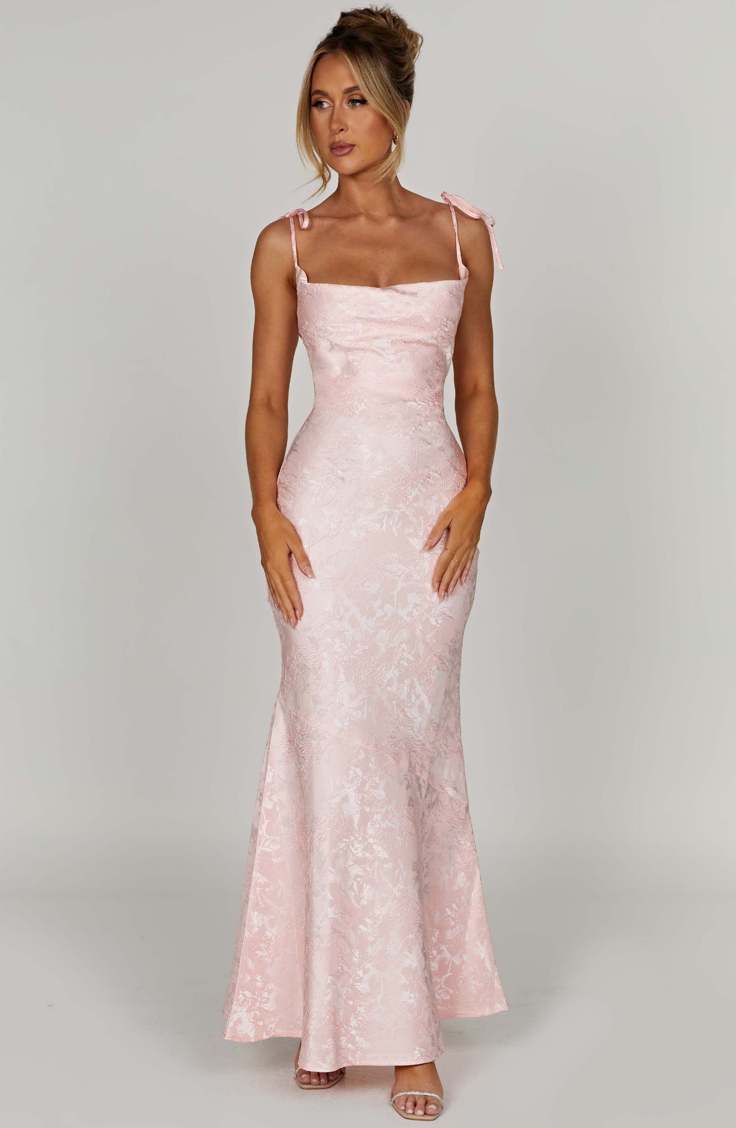 Vestido de verano largo Sophia Blush
