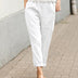 Diane | Pantalón Ligero de Corte Relajado - Cómodo y Transpirable - Blanco