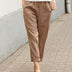 Diane | Pantalón Ligero de Corte Relajado - Cómodo y Transpirable - Caqui