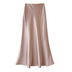 Grace | Falda midi elegante para mujer - Naranja