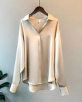 Olive | Blusa Brillante Elegante con un Ajuste Favorecedor