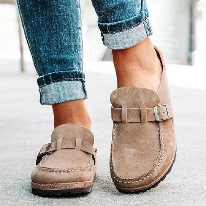 Lila | Sandalias con plantilla de corcho para mujer – Calzado de verano elegante y cómodo