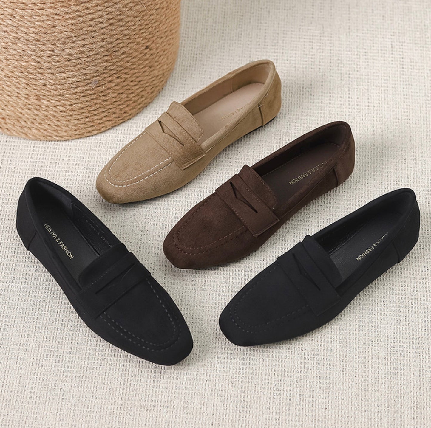 Mocasines sin cordones informales Emma para el verano