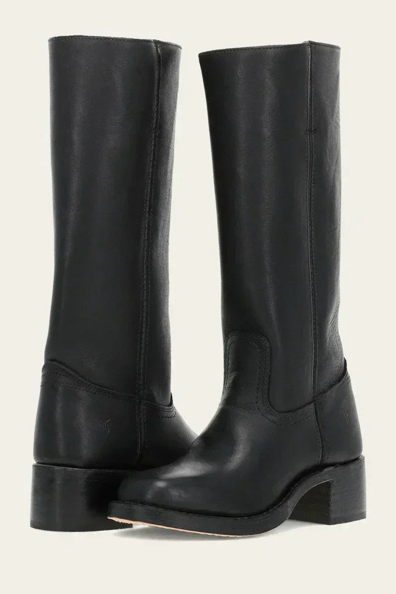 Luvrefashion | Emma Ankle Boots with Block Heel in Brown - image 13