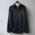 Olive | Blusa Brillante Elegante con un Ajuste Favorecedor - Negro