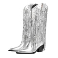 Marina | Botas Cowboy con Flecos para Mujer