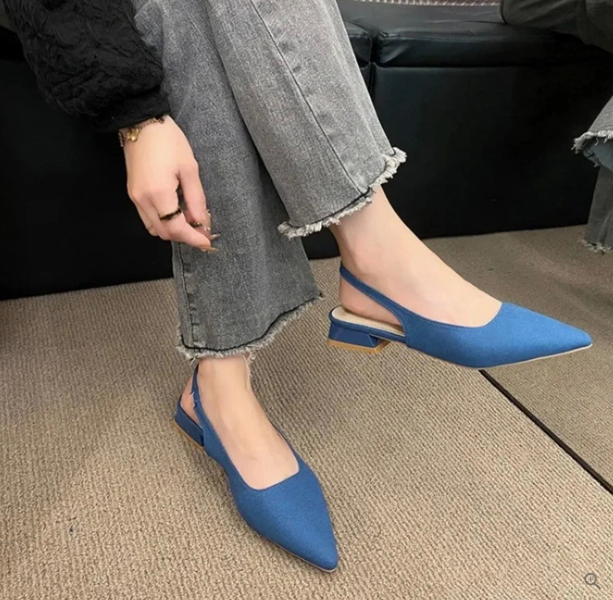 Zapatos Planos Destalonados Chic de Verano Sophia para Mujer