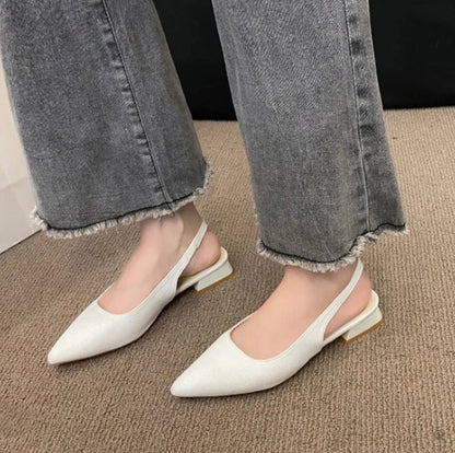 Zapatos Planos Destalonados Chic de Verano Sophia para Mujer