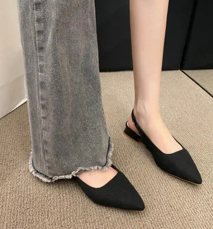Zapatos Planos Destalonados Chic de Verano Sophia para Mujer