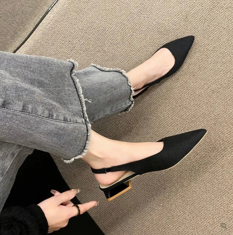 Zapatos Planos Destalonados Chic de Verano Sophia para Mujer