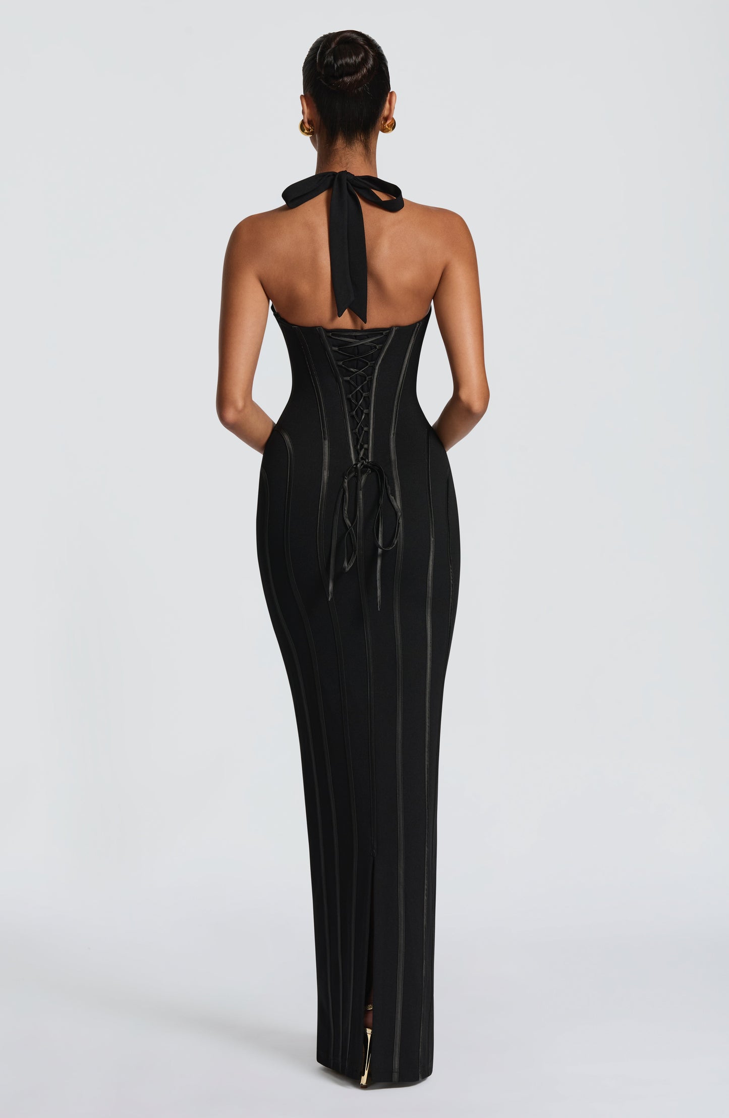 Vestido largo de verano Sophia negro