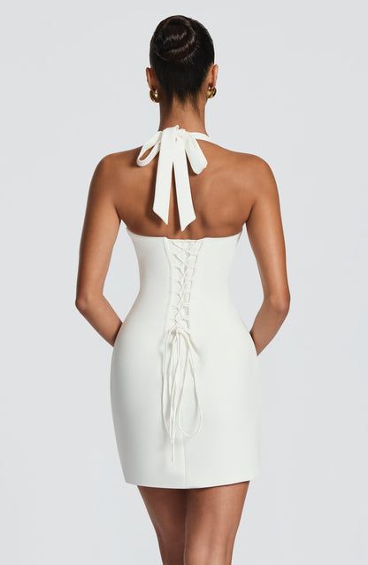 Minivestido Sophia Ivory - Bonito Vestido de Verano