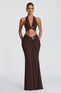 Falda larga Chloe Plum - Moda de verano
