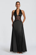 Vestido largo de verano Sophia negro