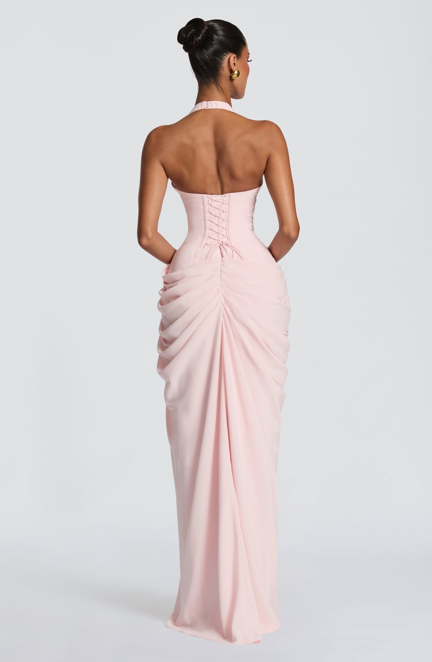 Vestido veraniego largo Sophia Blush
