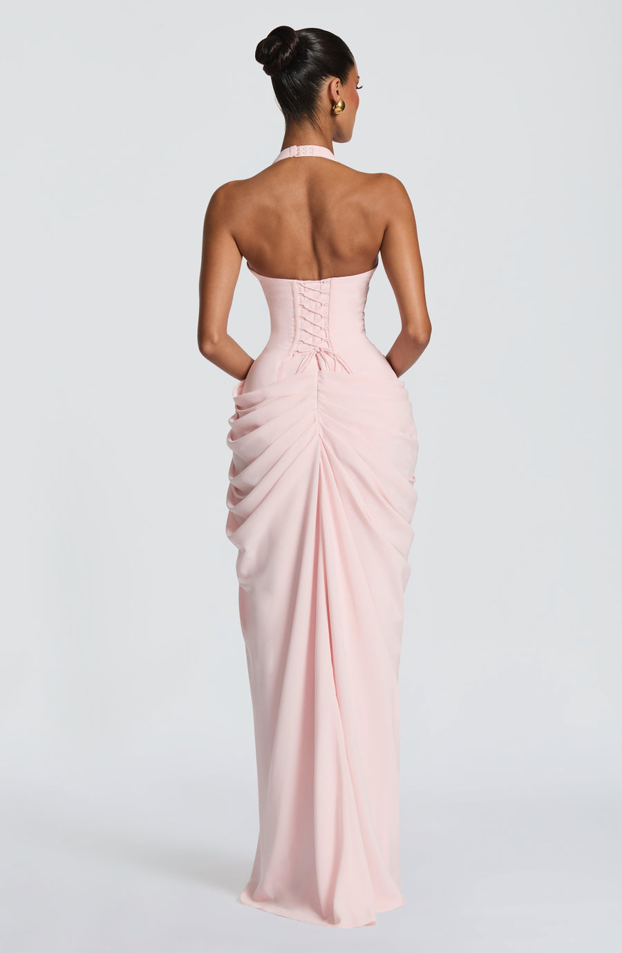 Vestido veraniego largo Sophia Blush