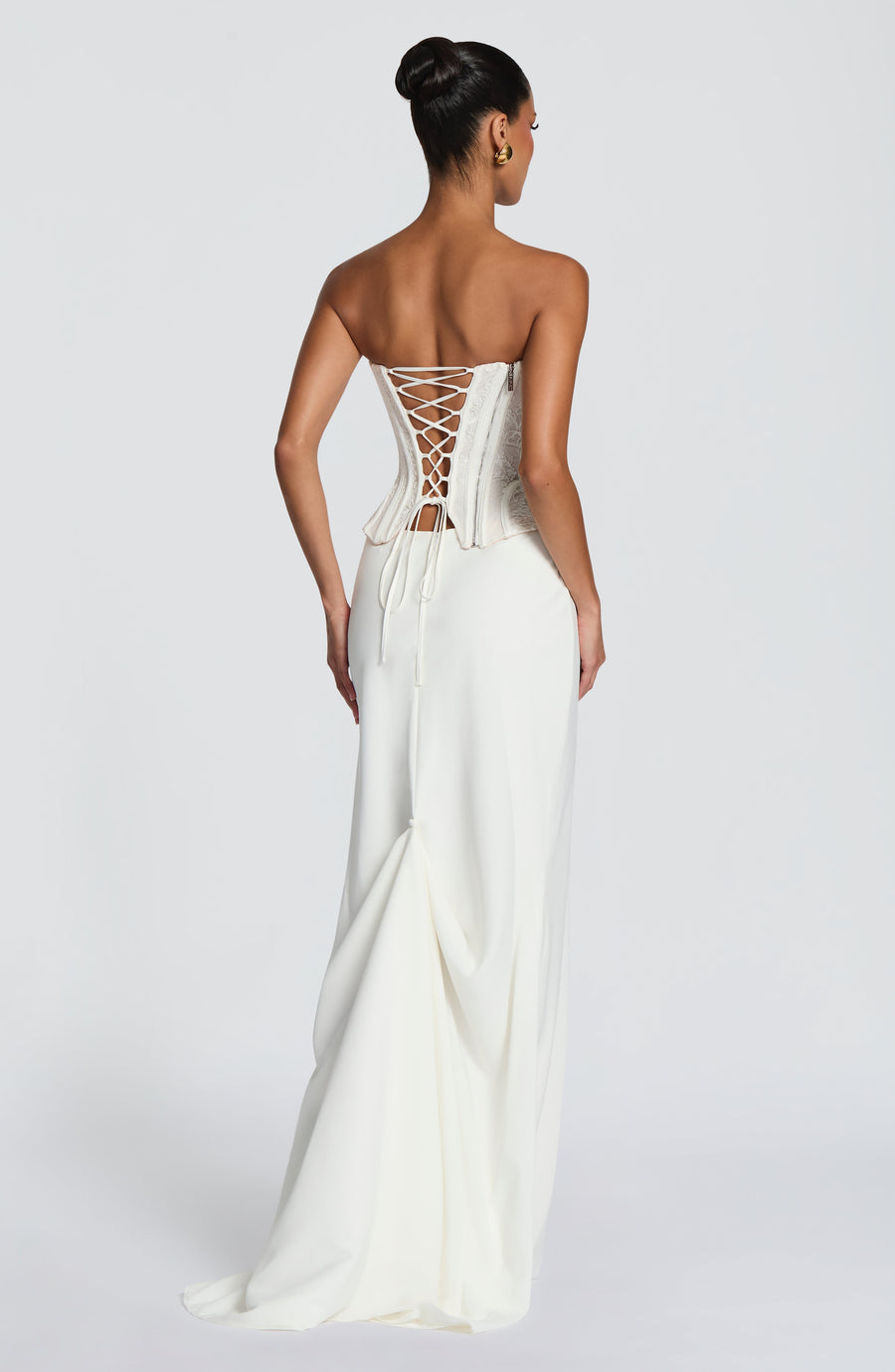 Vestido corsé Sophia Ivory