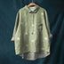 Angela | Camisa Oversize Versátil para Mujer - Verde
