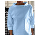 Diane | Escote alto - Azul claro