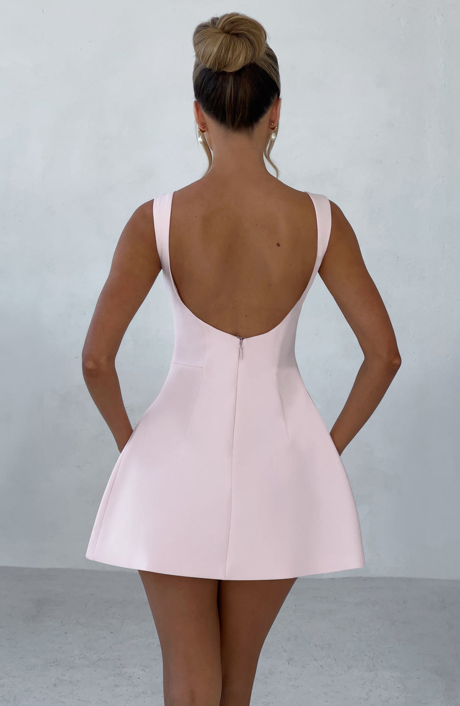 Minivestido Sophia Blush - Vestido lindo de verano