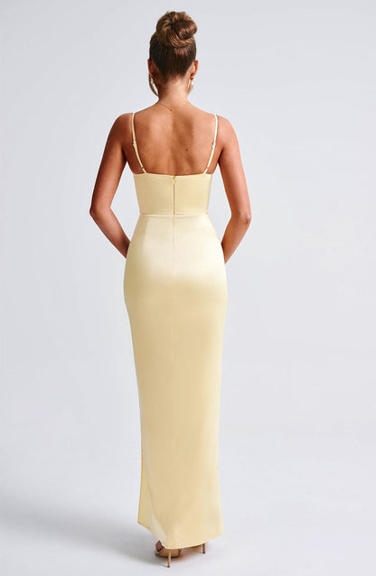 Vestido de verano largo Sophia Lemon