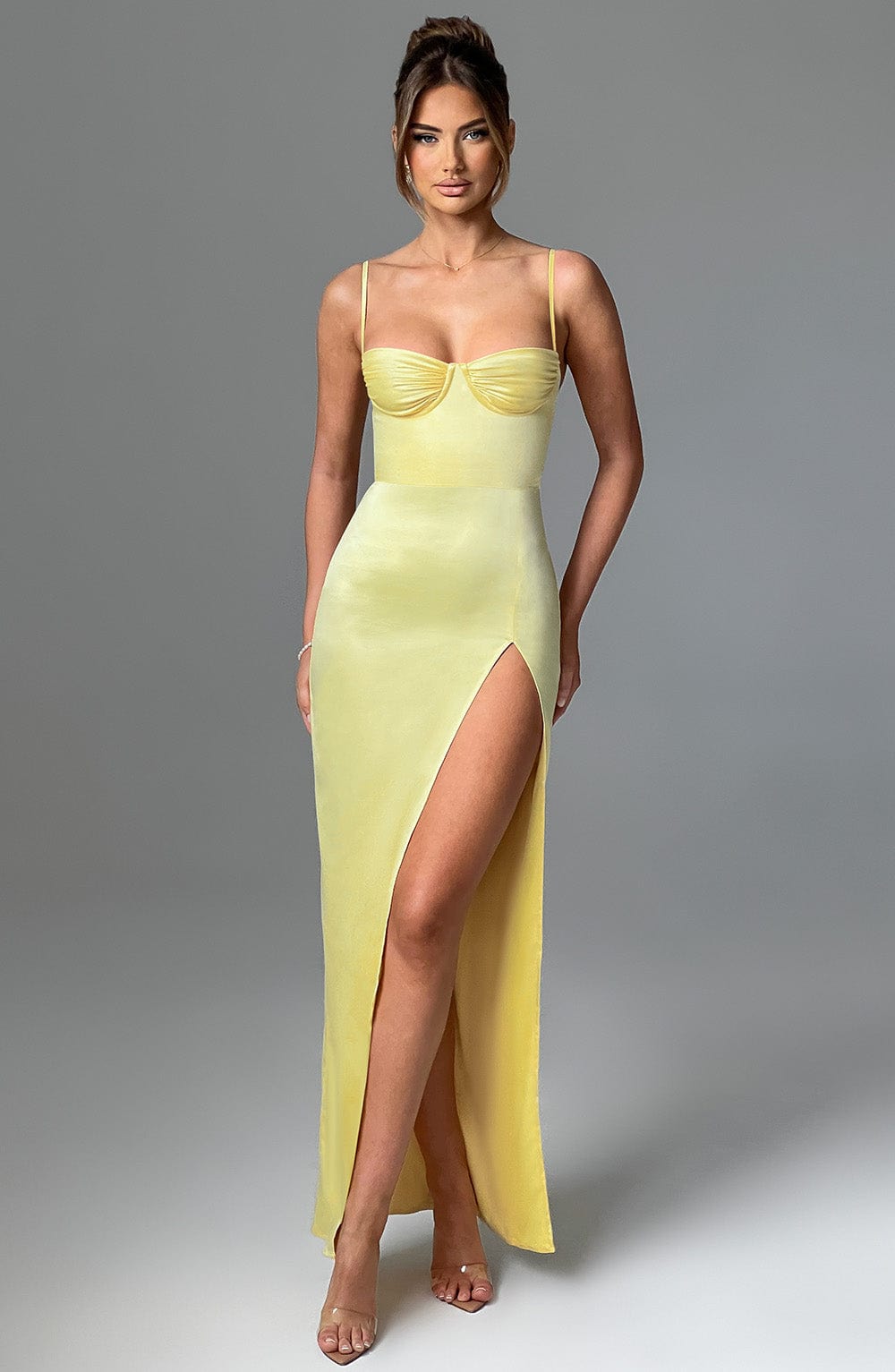 Vestido de verano largo Sophia Lemon