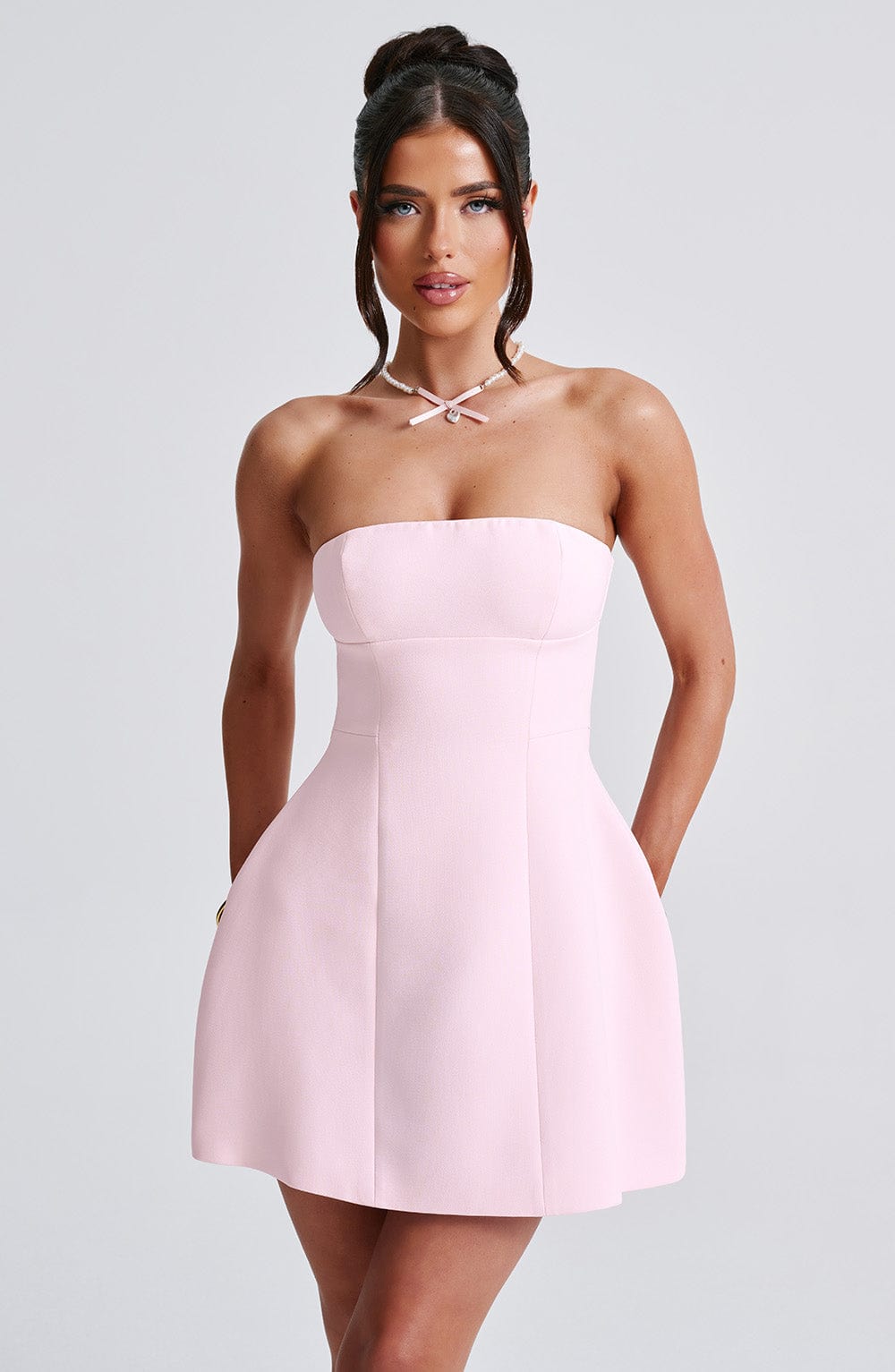 Minivestido Chloe Blush - Moda de verano linda