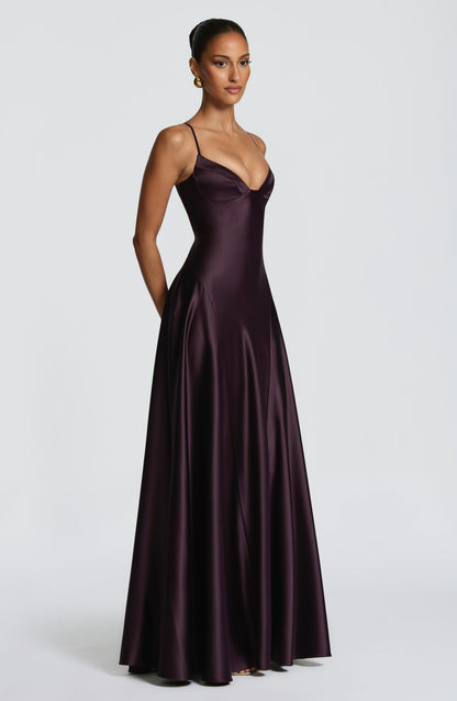 Vestido largo de verano Sophia Plum