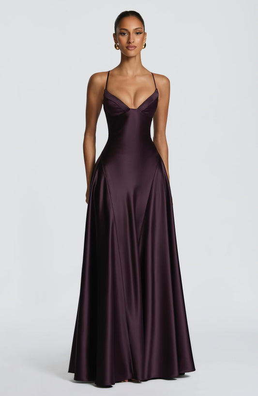 Vestido largo de verano Sophia Plum