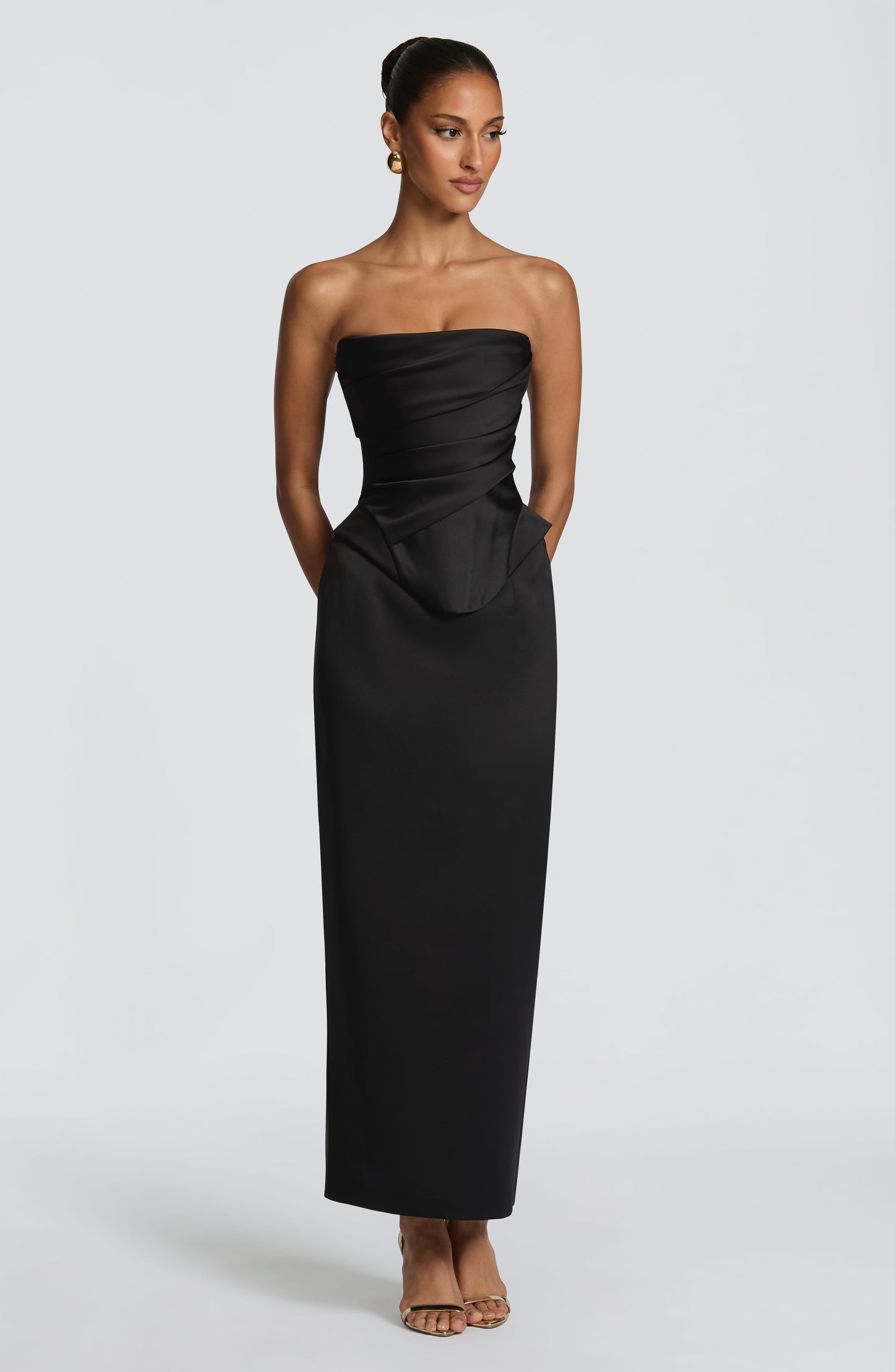 Top Corsé Sophia Negro - Moda Chic de Verano