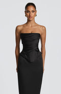 Top Corsé Sophia Negro - Moda Chic de Verano