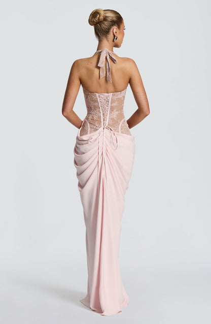 Vestido maxi de verano Sophia Blush