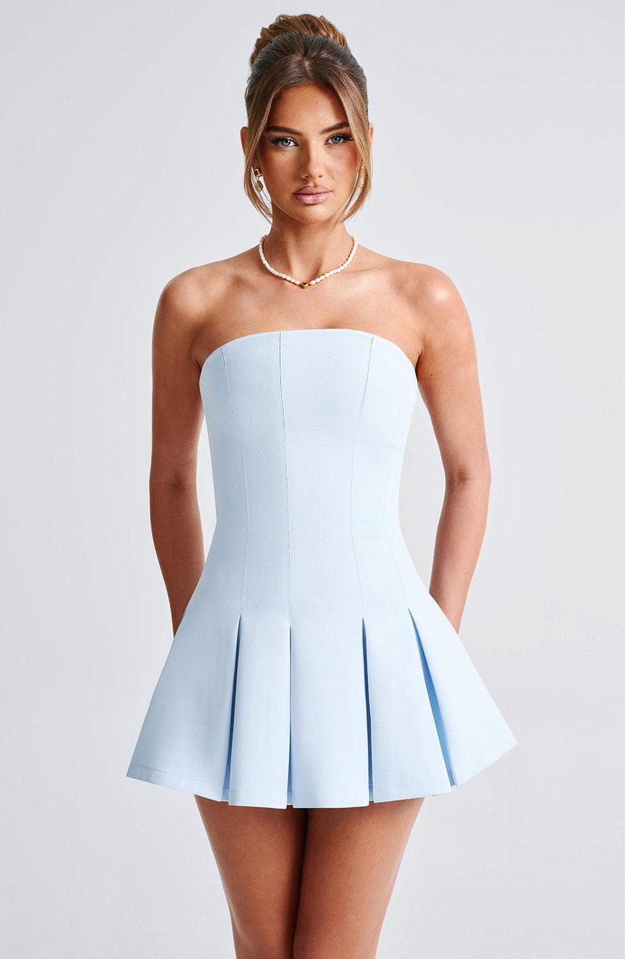 Minivestido Chloe Blue - Bonita moda de verano