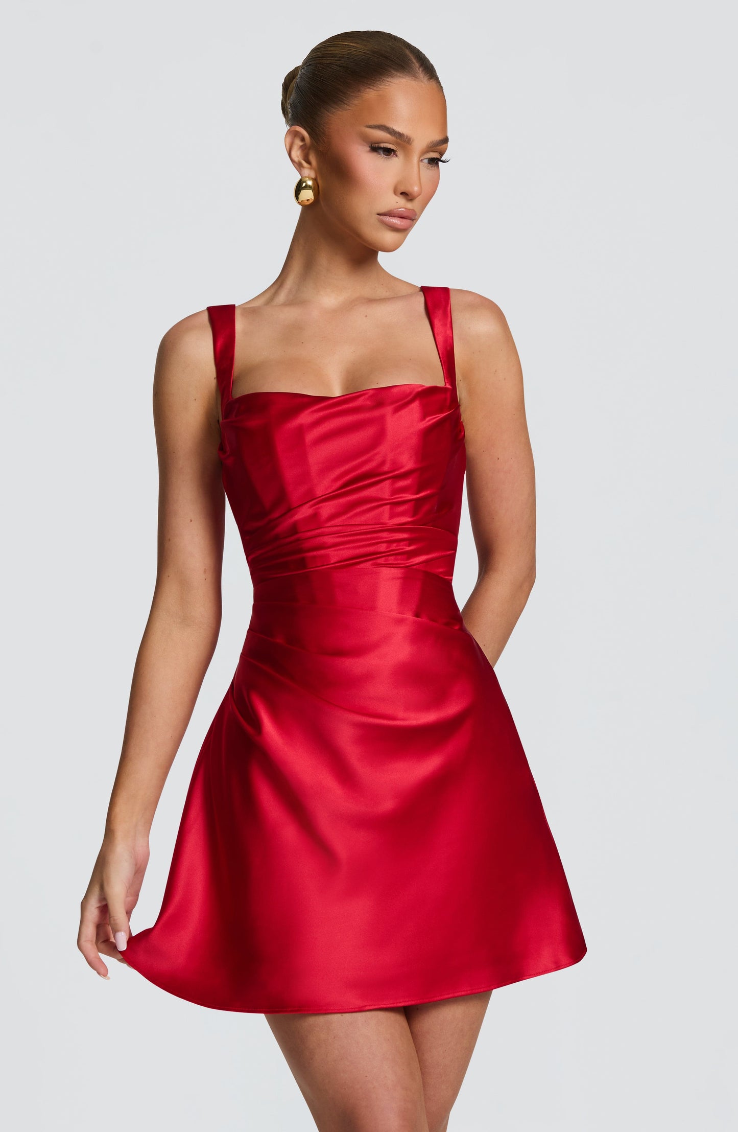 Minivestido rojo Sophia - Perfecto para el verano