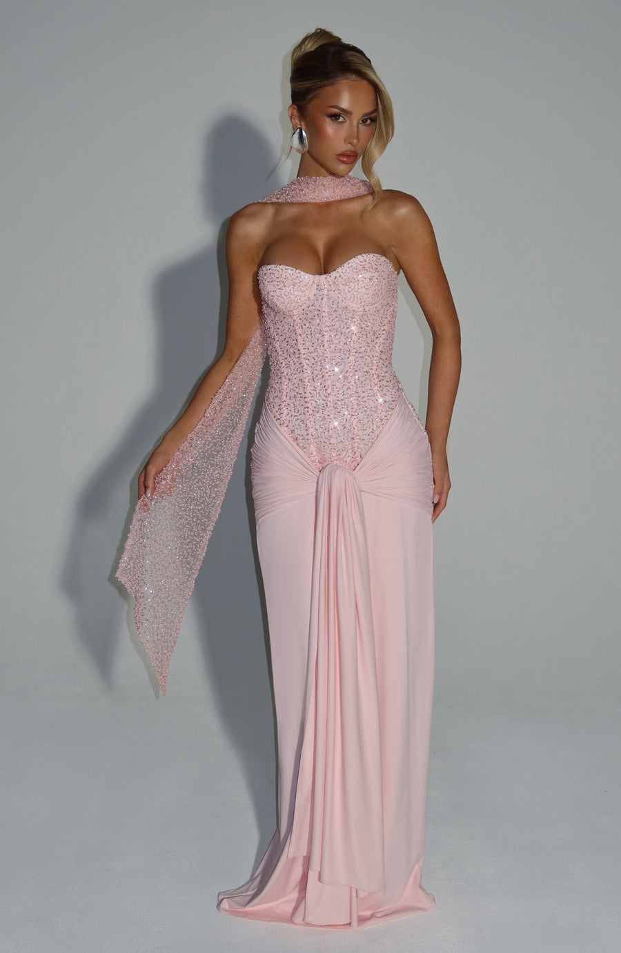 Vestido Maxi de Verano Sophia Blush