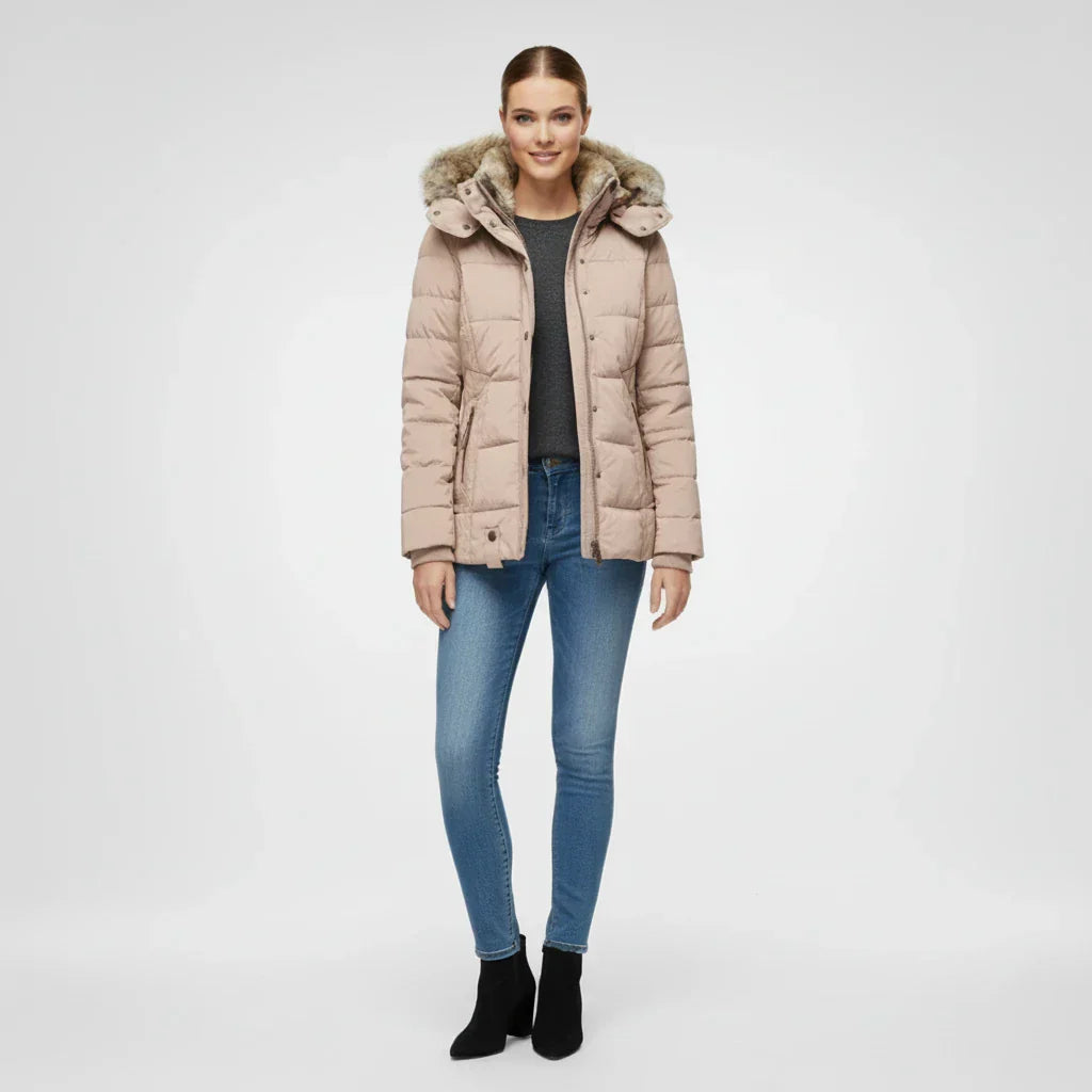 Luvrefashion | Quilted Puffer Jacket with Hood for in Black - image 10