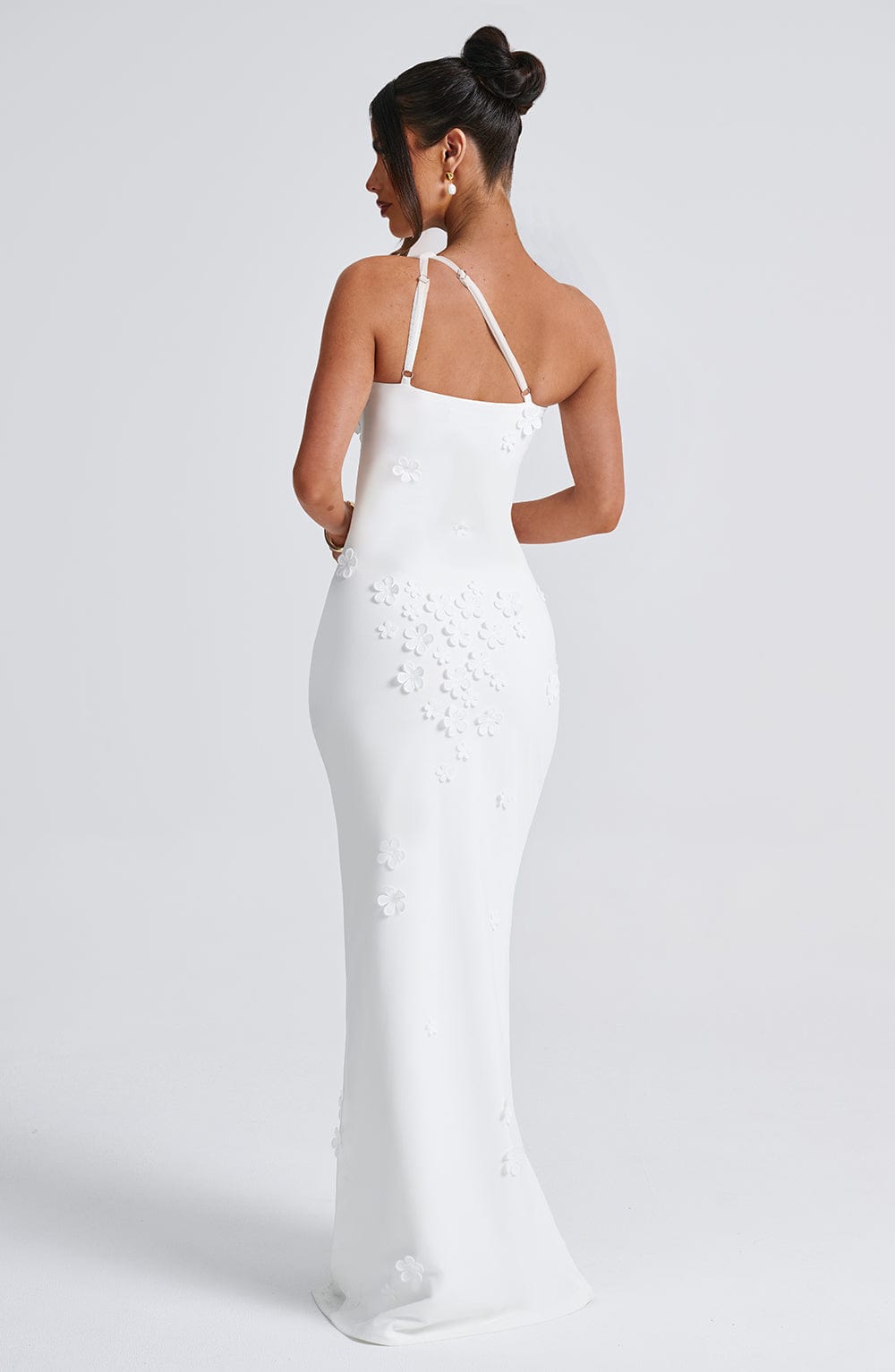 Vestido largo de verano Sophia Ivory