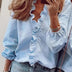 Joy | Blusa elegante y sofisticada para cualquier ocasión - Azul