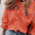 Joy | Blusa elegante y sofisticada para cualquier ocasión - Naranja