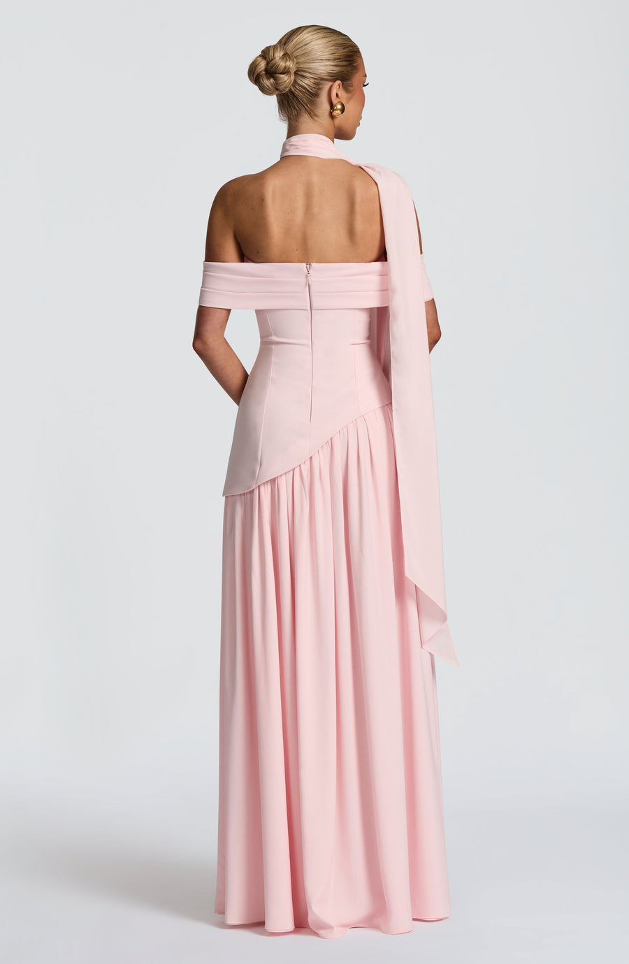 Vestido largo de verano Sophia Blush