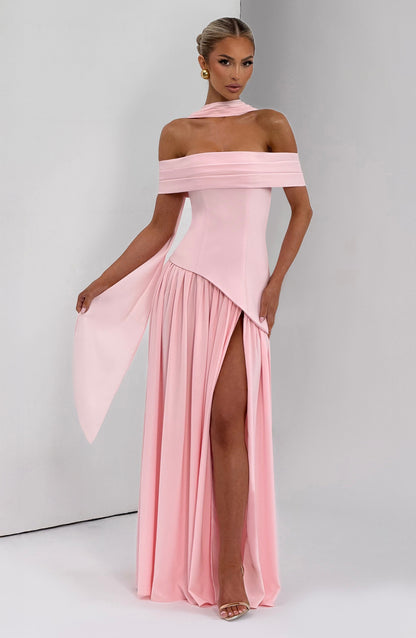 Vestido largo de verano Sophia Blush