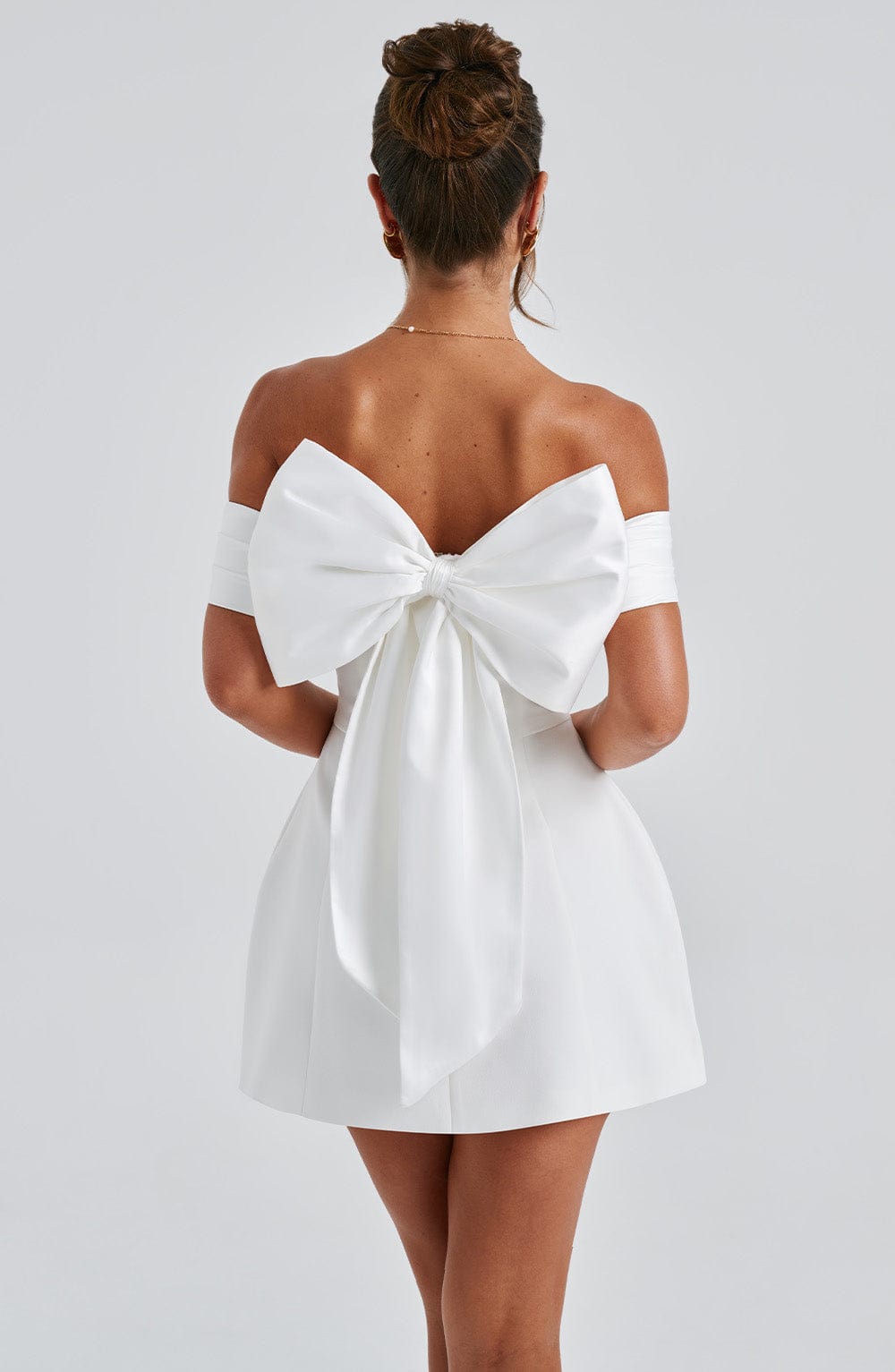 Chloe Ivory Mini Sundress - Lindo vestido de verano