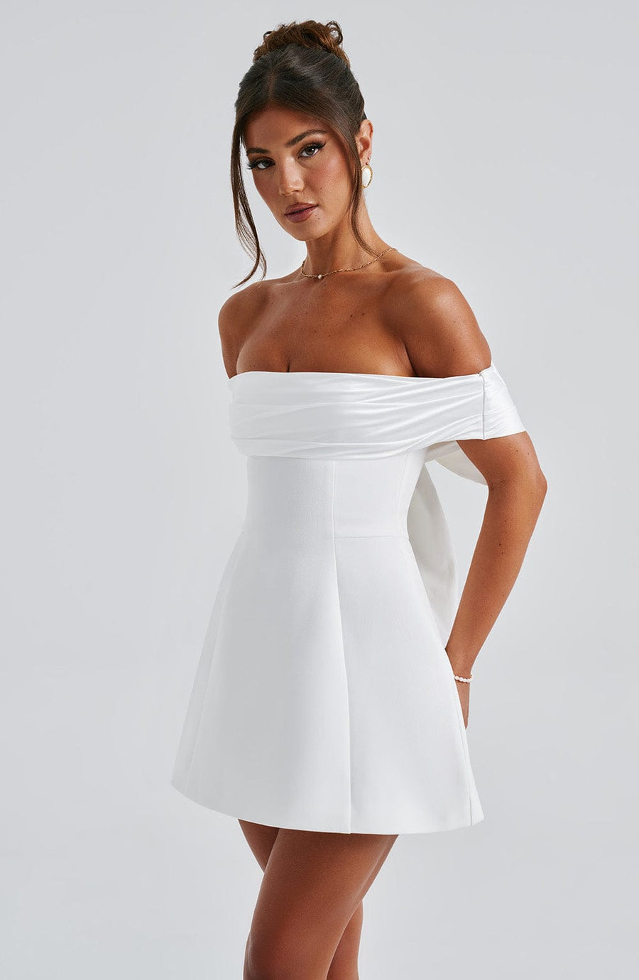 Chloe Ivory Mini Sundress - Lindo vestido de verano