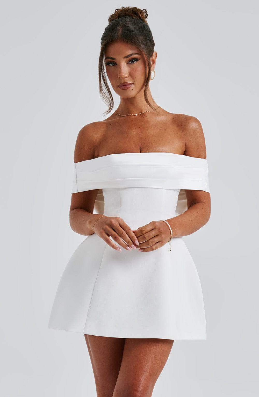 Chloe Ivory Mini Sundress - Lindo vestido de verano