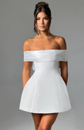 Chloe Ivory Mini Sundress - Lindo vestido de verano