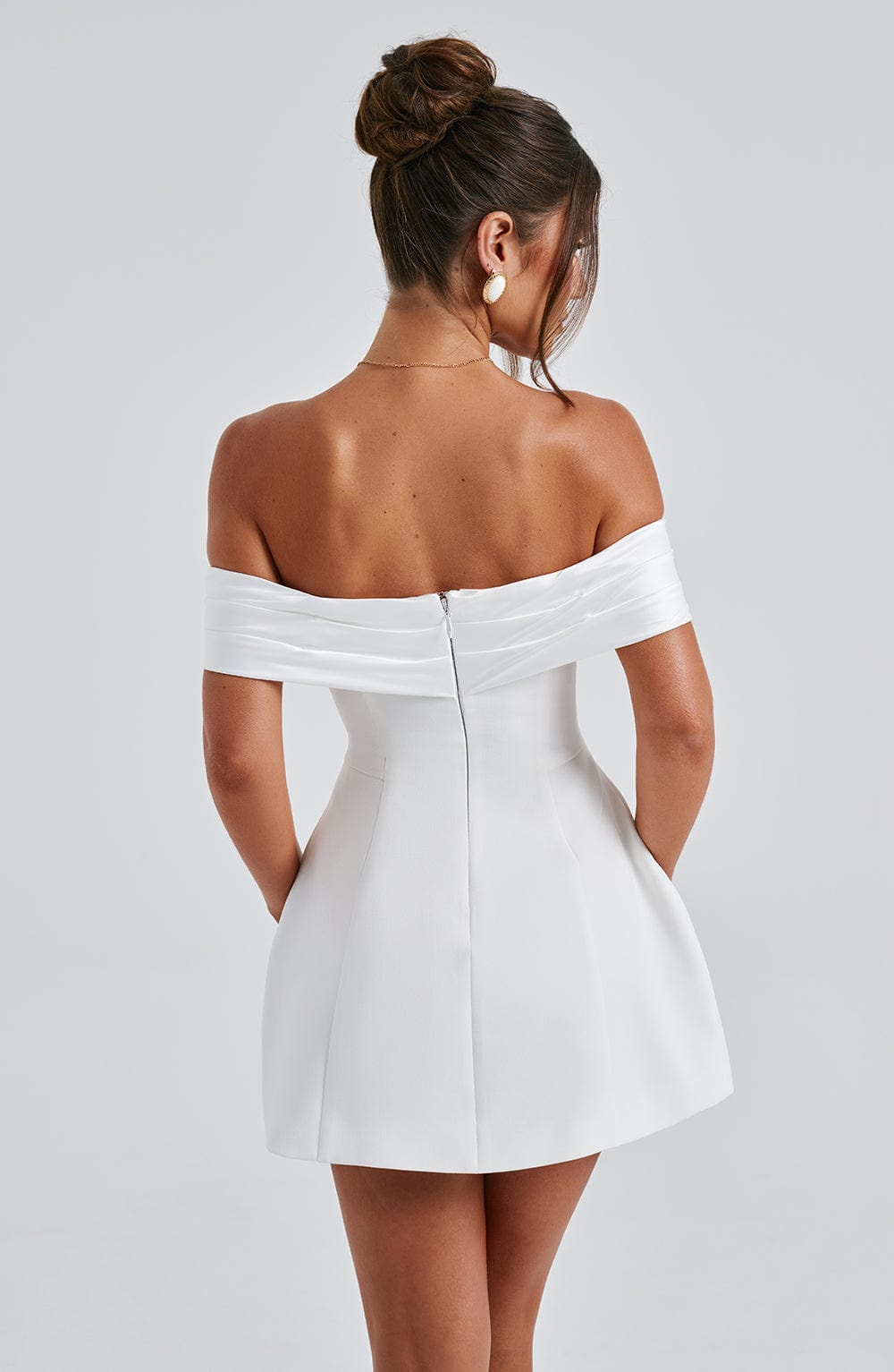 Chloe Ivory Mini Sundress - Lindo vestido de verano